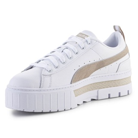 Pantofi Puma Mayze Lth platform W 381983-02 alb 2