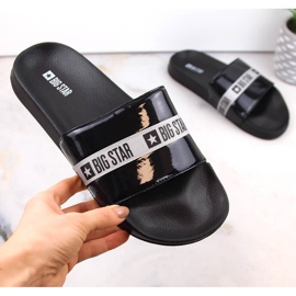 Flip-flops negri pentru damă Big Star GG274A007 negru 1