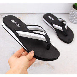 Flip-flops negri pentru damă Big Star LL274781 negru 1