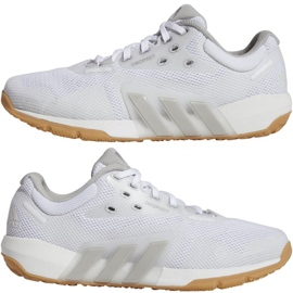 Trainere pentru picături pentru femei Adidas GX7959 Pantofi sport albi 1