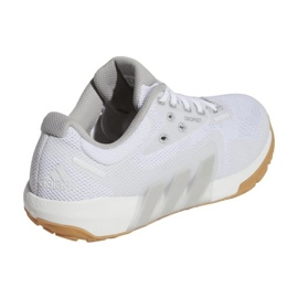 Trainere pentru picături pentru femei Adidas GX7959 Pantofi sport albi 3