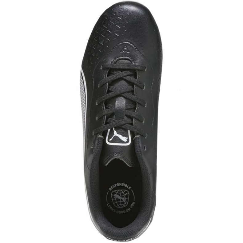 Pantofi de fotbal Puma King Match FG/AG Jr 107573 01 negru 1