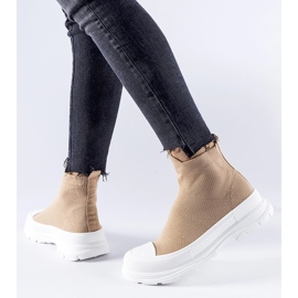 Tenisi maro cu partea superioară elastică de la Gadbois 1