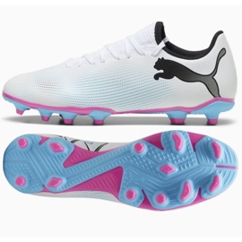 Pantofi Puma Future 7 Play FG/AG M 107723 01 alb 1