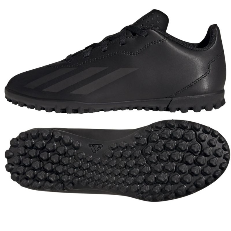 Pantofi Adidas X CRAZYFAST.4 Tf Jr IE4084 negru 1
