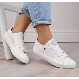 Tenisi albi, piele ecologica Big Star V274869 2