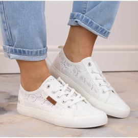 Adidași Big Star din dantelă albă W274925 1