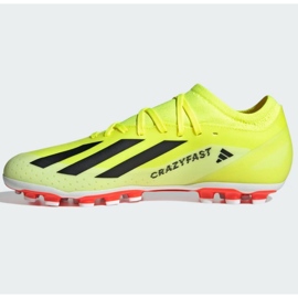 Pantofi Adidas X Crazyfast League 2G/3G M IF0677 galben 1 Pantofi Adidas X Crazyfast League 2G/3G M IF0677 galben 1