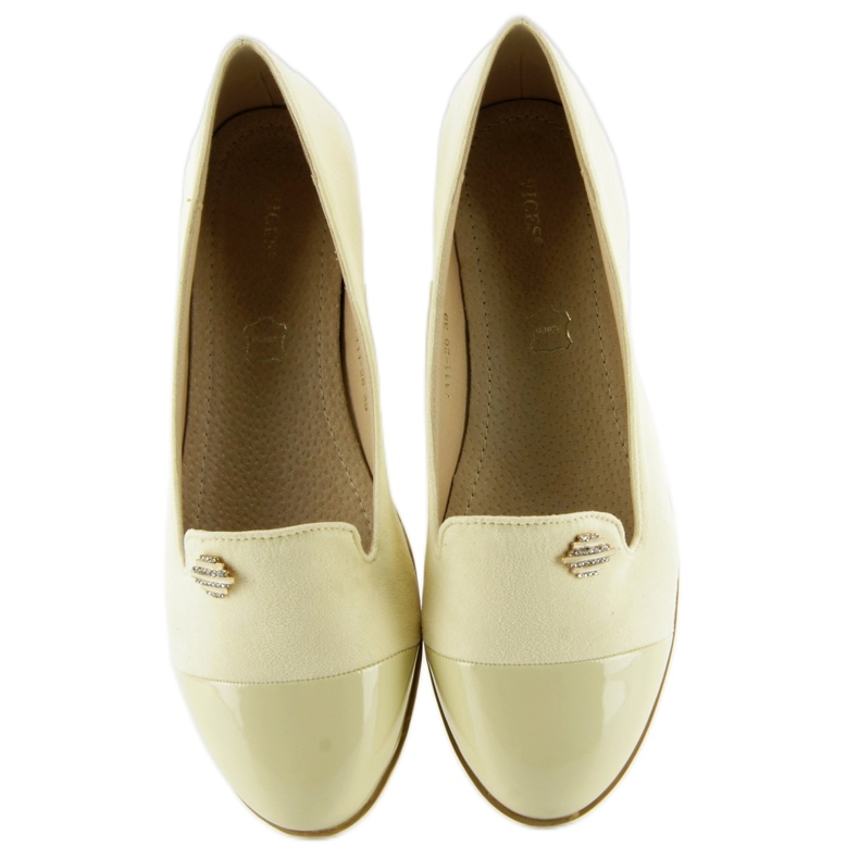 Mocasini pastel lordsy 7111 galben 1