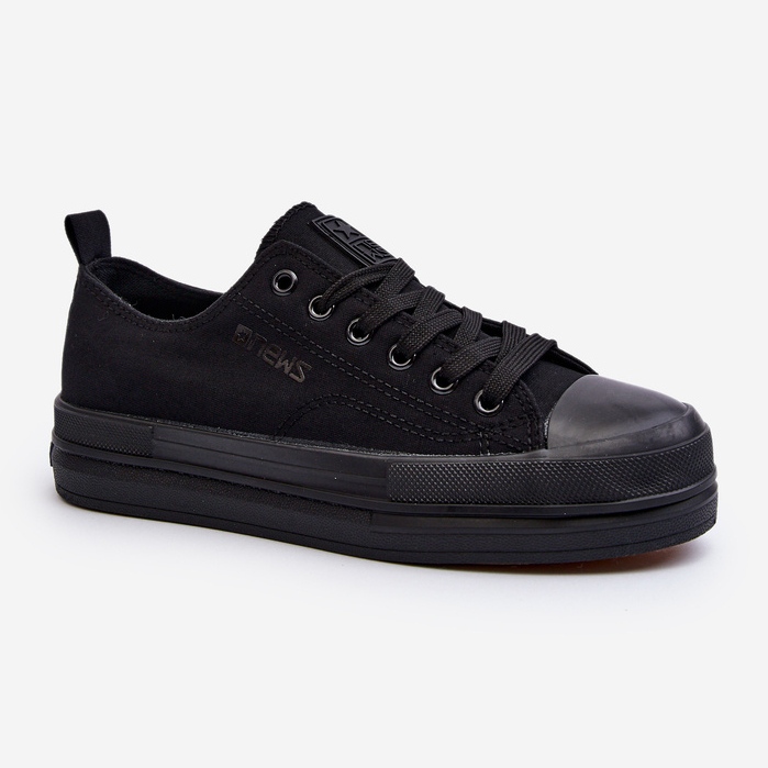 Pantofi de damă din stofă neagră Staneva negru 2 Pantofi de damă din stofă neagră Staneva negru 2