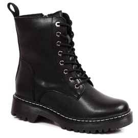 Ghete din piele izolate Filippo W PAW80A negru 1