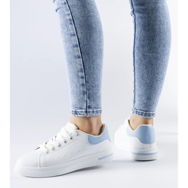 Tenisi Leland albi și albaștri 1 Tenisi Leland albi și albaștri 1