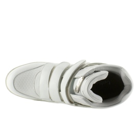 Tenisi faciali high top JT35 alb 2 Tenisi faciali high top JT35 alb 2