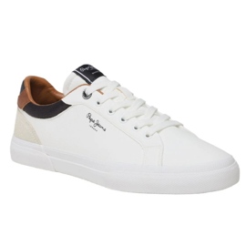 Pantofi Pepe Jeans Kenton Court M PMS30839 alb 1