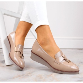 Vinceza W JAN263B pantofi cu pană, bej 2