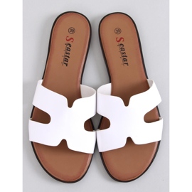 Seastar Șlapi Palfre White pentru damă alb 5