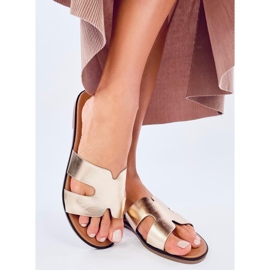 Seastar Șlapi Palfre Gold pentru damă de aur 1 Seastar Șlapi Palfre Gold pentru damă de aur 1