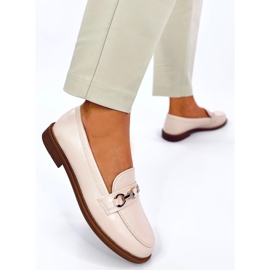 Mocasini ursuleti Gracess Beige bej 2