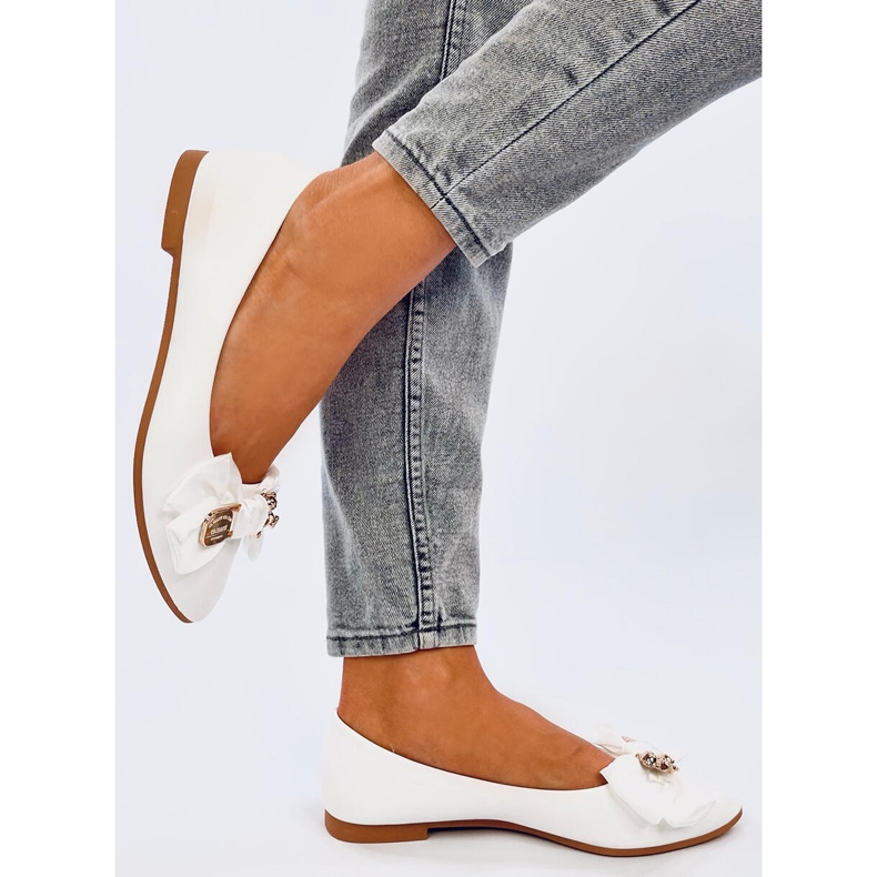 Balerini Bonnies White ursuleti de pluș alb 2