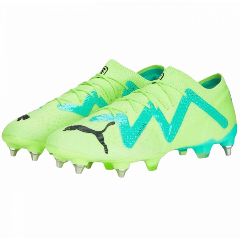 Pantofi de fotbal Puma Future Ultimate Low MxSG M 107209 03 verde 1