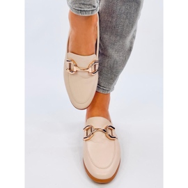 Mocasini dama Tulip Abricot bej 1