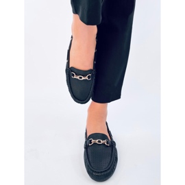 Mocasini de dama Nisa Black negru 1