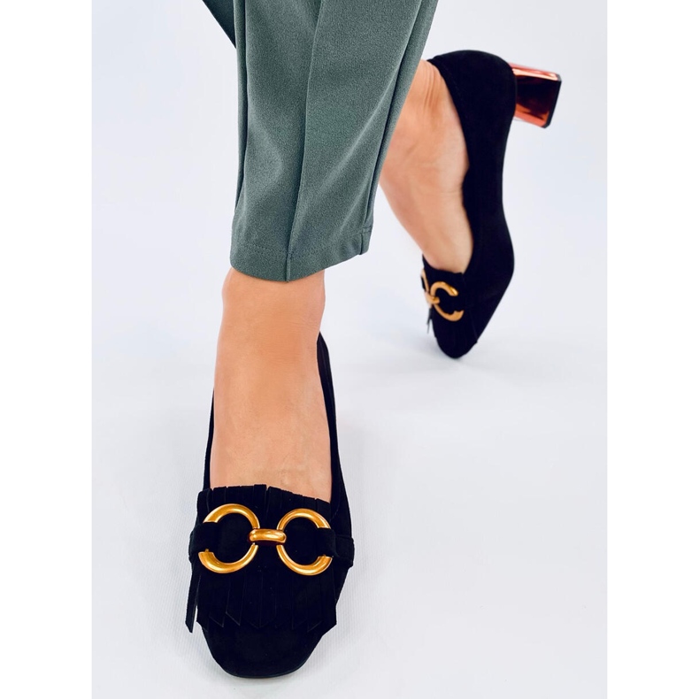 Pompe cu toc Weinn Black cupru negru 1