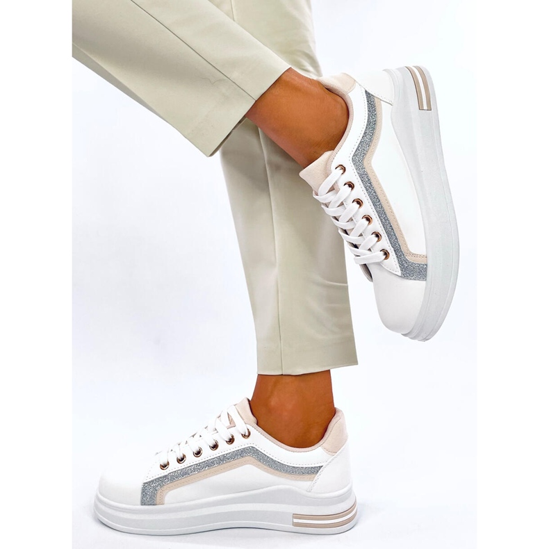 Adidași de damă Ateer Beige bej 2 Adidași de damă Ateer Beige bej 2