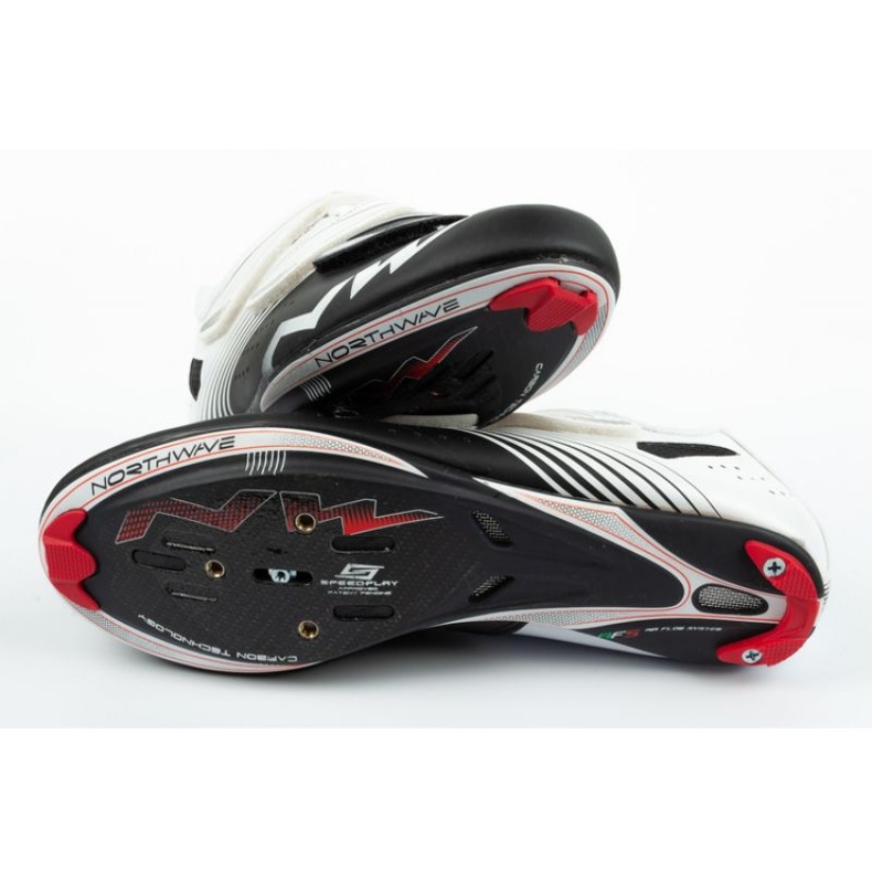 Northwave Torpedo 3S pantofi de ciclism 80141004 51 alb și negru 4