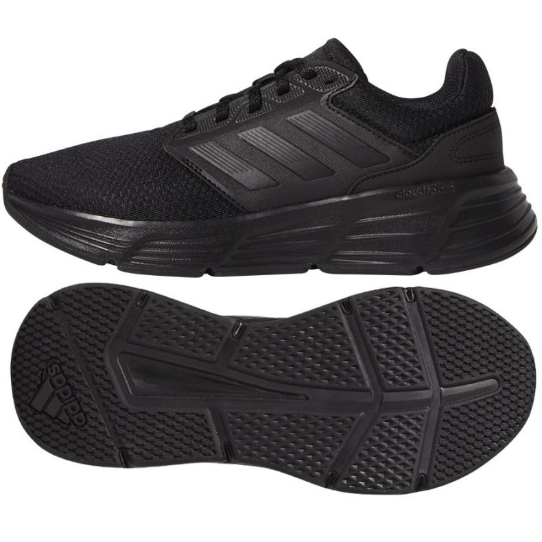 Pantofi de alergare Adidas Galaxy 6 W GW4131 negru 5