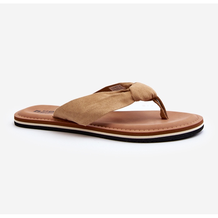 Șlapi damă Big Star LL274623 Bej 1