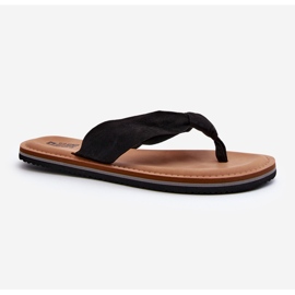 Șlapi damă Big Star LL274625 Negru 1