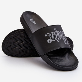 Flip-flops pentru bărbați Lee Cooper LCW-24-42-2485M negru 1