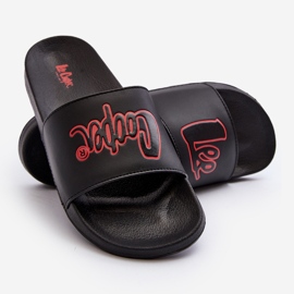 Flip-flops pentru bărbați Lee Cooper LCW-24-42-2484M negru 1