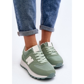 Pantofi sport damă pantofi verde Lifari 1