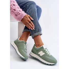 Pantofi sport damă pantofi verde Lifari 2