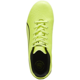 Pantofi de fotbal Puma King Match FG/AG Jr 107573 04 verde 1