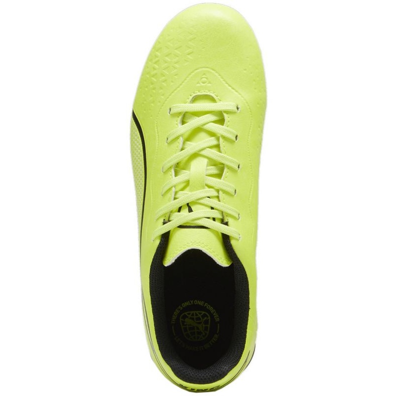 Pantofi de fotbal Puma King Match FG/AG Jr 107573 04 verde 1