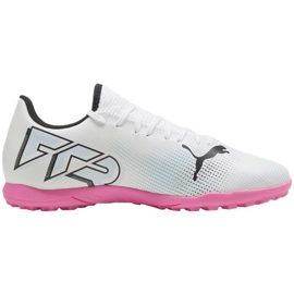 Pantofi de fotbal Puma Future 7 Play Tt M 107726 01 alb 1