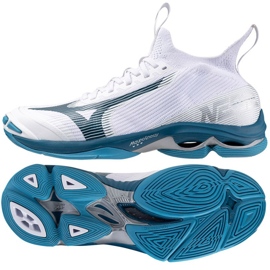 Pantofi de volei Mizuno Wave Lightning Neo 2 M V1GA220221 alb 1