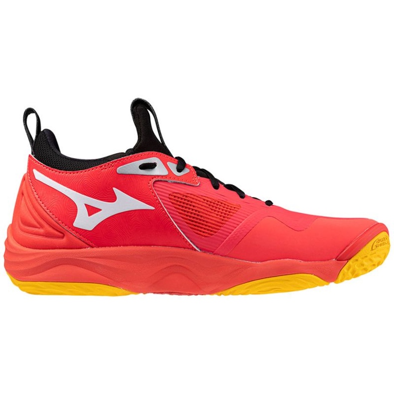 Pantofi de volei Mizuno Wave Momentum 3 M V1GA231204 roșu 1