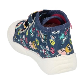 Papuci copii Befado cu Velcro 212P080 albastru 4