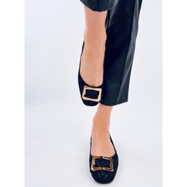 Ells Balerini negri cu catarama negru 1