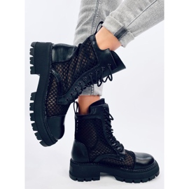 Botine ajurate Ralston Nero negru 1