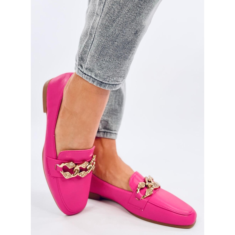 Mocasini de dama Mallow Fuchsia roz 2