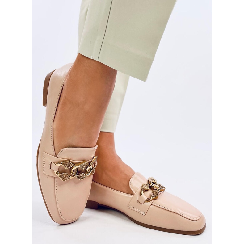 Mocasini de dama Mallow Khaki bej 2