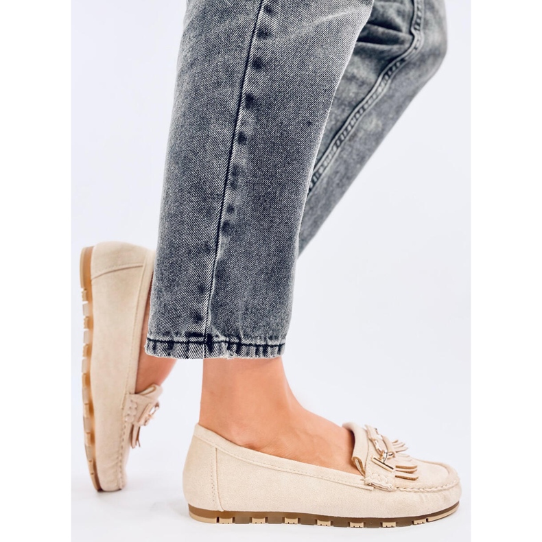 Mocasini de dama Leif Beige bej 2