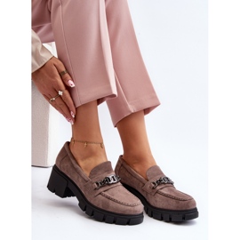 Vinceza Mocasini bej Eriella bej cu tocuri masive 2