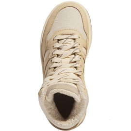 Pantofi Adidas Hoops Mid 3.0 IF7738 bej 1