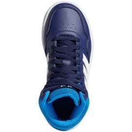Pantofi Adidas Hoops Mid GW0400 albastru 1
